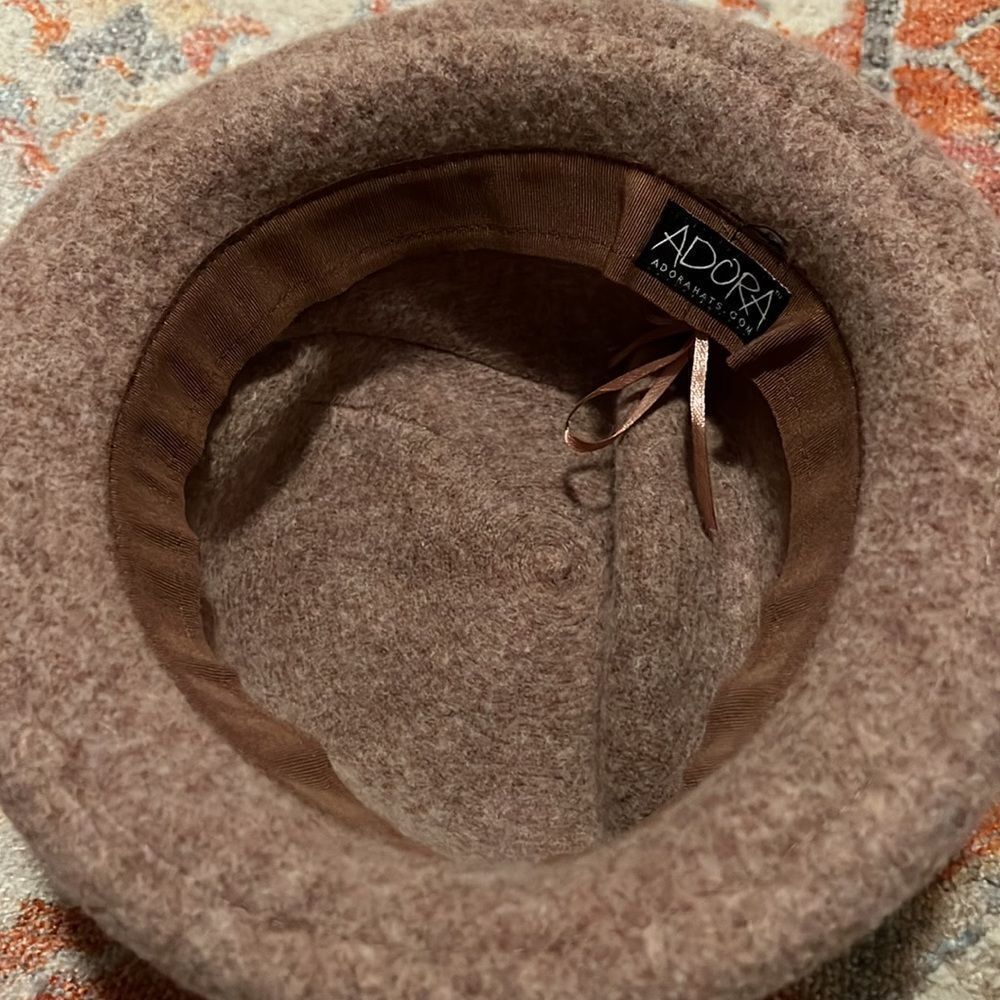 Adora Flower wool hat   - Picture 5 of 7